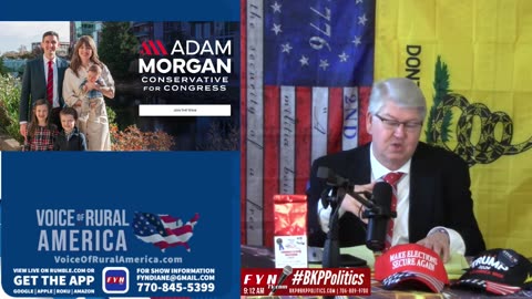 LIVESTREAM - Wednesday 3/13 8:00am ET - Voice of Rural America with BKP