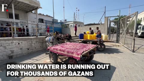 Water and Power Cut Off, Gazans Risk Dehydration and Disease as Hum..