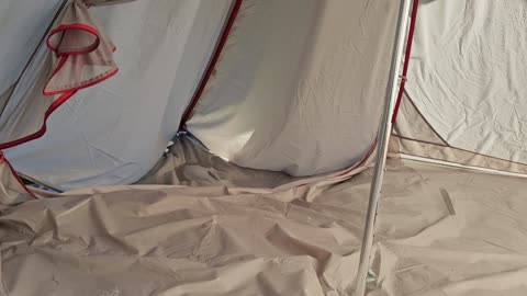 PYRAMID Backpacking Tent Passed Heavy Rain Test. 07/05/2024