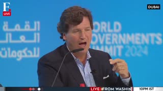 Tucker Carlson on US-Russia After Putin Interview | Ukraine War | World Government Summit