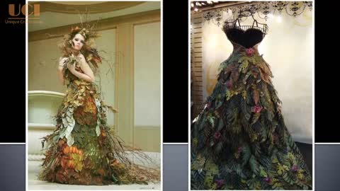 Unique Dress Design made From Recycled Materials - Amazing Craft Ideas – DIY Crafts