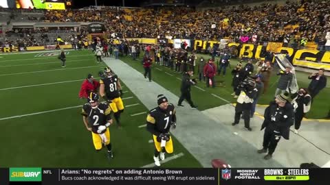 Ben Roethlisberger enters heinz field for possibly the last time