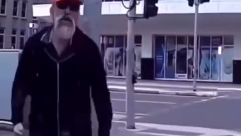 Democrat crossing the Street
