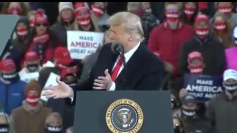 Trump introducing John F Kennedy Jr 10-17-20 WWG1WGA