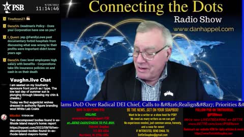 2022-09-20 11:00 EDT - Connecting the Dots: with Dan Happel