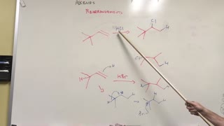 Alkene Additions - Rearrangements