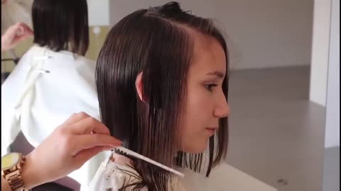 BOB HAIRCUT - tutorial by SANJA KARASMAN