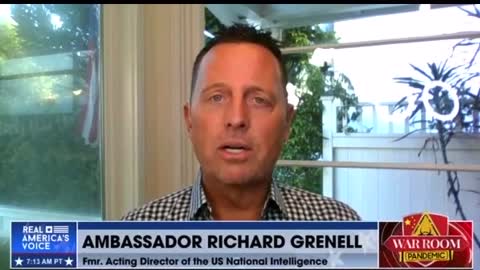 Ric Grenell: Chris Wray Knew and He Didn’t Care Until it Impacted Him.