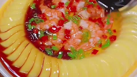 Steamed Shrimp with Egg