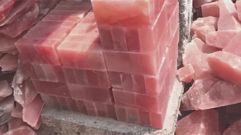 Himalayan rock Salt Bricks blocks tiles..