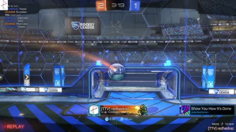 Sometimes the best pass comes from the other team