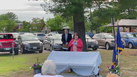 'Mr. Heights' Dick Patten Bench Unveiling