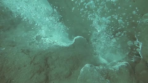 Volcano Eruption Underwater