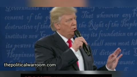TRUMP TO CROOKED HILLARY " YOU WOULD BE IN JAIL "