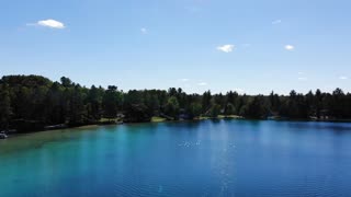 Lake Avalon, Michigan drone footage
