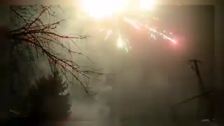 Fireworks for New Year.