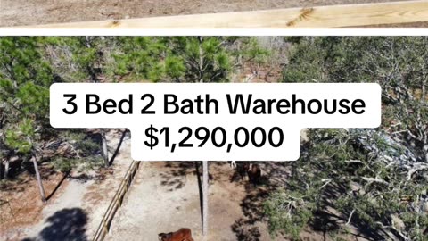$1.29M Dream Estate in Weeki Wachee, FL: Unique 3-Bed Warehouse Home on 30 Acres