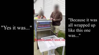 Pennsylvania Ballot Box Seems *PRE LOADED* with ballots!!