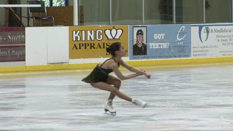 Cat Sparkles at the Broadmoor Open Ice Skating