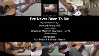 Guitar Learning Journey: "I've Never Been to Me" cover - instrumental