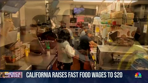 NBC Nightly News: California's new $20 minimum wage is killing jobs and hurting business owners