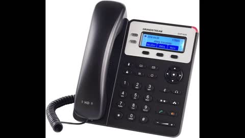 Review: Grandstream GXP1620 Small to Medium Business HD IP Phone VoIP Phone and Device,Black
