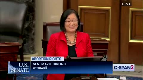 Mazie Hirono calls for violence in response to pro-life Americans