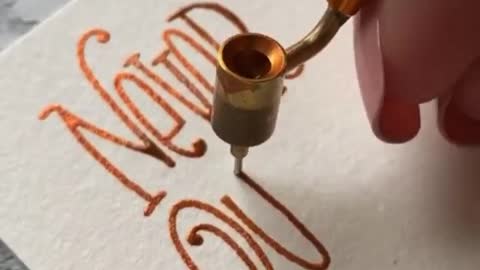 Crazy Amazing Lettering Video