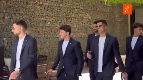 Así FUE el TREMENDO RECIBIMIENTO a CRISTIANO RONALDO en ALEMANIA en su LLEGADA con PORTUGAL