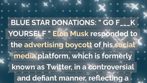 BLUE STAR DONATIONS: GO F____K YOURSELF