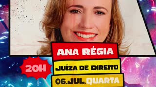 Ana Régia Chagas - Juíza de Direito - Podcast 3 irmãos #231