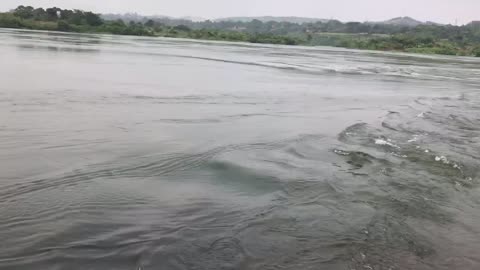 River Nile at old Bujagali falls