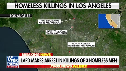 Arrest made in LA California of Gavin Newsom serial killer case