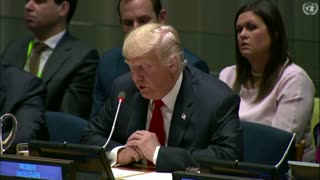 Donald Trump en la Onu