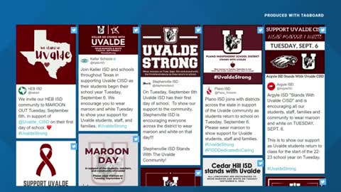 School districts across Texas showing support for Uvalde _ #StandWithUvalde