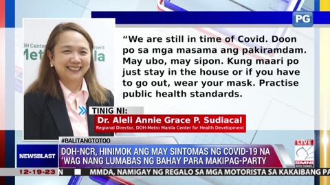 COVID-19 cases ngayong linggo, mas mataas ng 50% —DOH