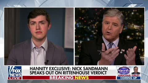 Nick Sandmann weighs in on the Rittenhouse case, drawing parallels between it and his own experience