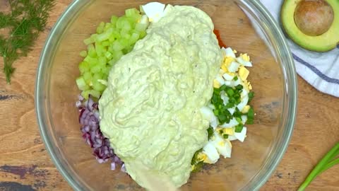 How to Make Avocado Egg Salad - Sweet and Savory Meals