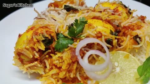 Egg biryani | Anda Biryani Recipe | Bachelors Recipe | Quick Biryani Recipe बनाए झटपट अंडा बिरयानी