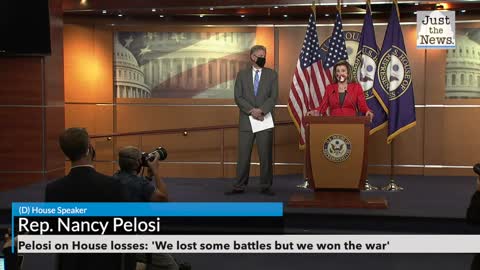 Pelosi on House losses: 'We lost some battles but we won the war'