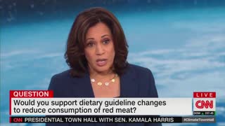 Kamala Harris wants to change US dietary guidelines to reduce meat eating