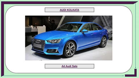 Price of Audi A4 in Kolkata