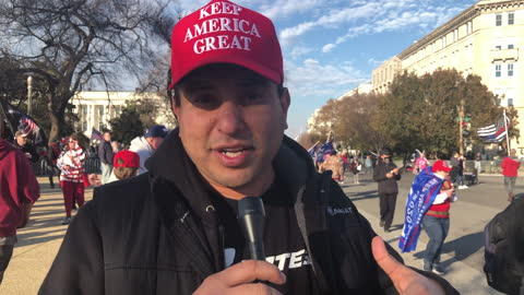 Trump March Washington, DC - Interviews and video