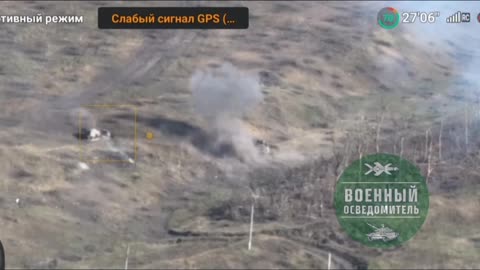 RPG Hit on an AFU YPR-765 IFV. The Crew Exit and Step on a Mine.