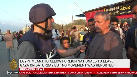 Israel - Gaza war: Egypt humanitarian Aid Convoy to Gaza