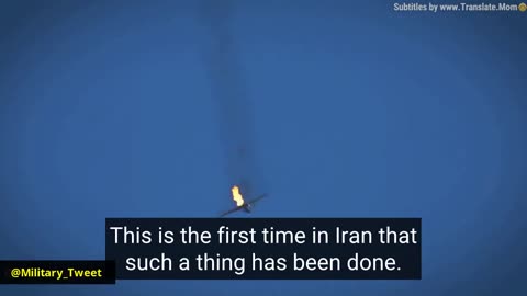 Iranian Misagh-358 missile in action left MQ-1C waiting for slow painful death