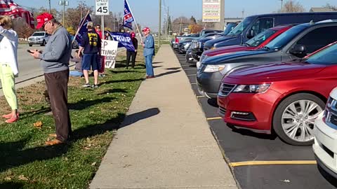 November 8, 2020, Shelby Township, Stop The Steal Rally