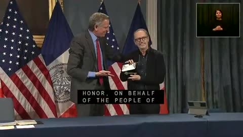 Steve Buscemi is given a key to New York City