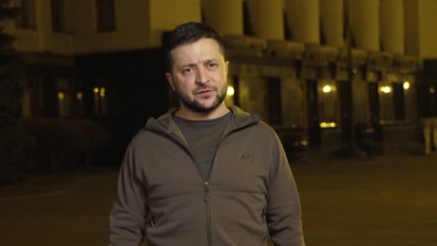 Address by President Volodymyr Zelenskyy dedicated to the 1st month of war Russia against Ukraine