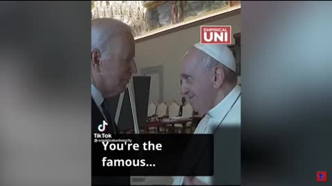 Biden meets the pope